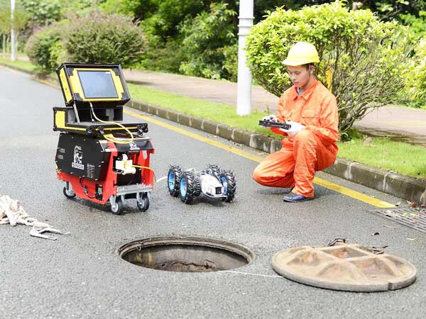 惠安管道机器人检测